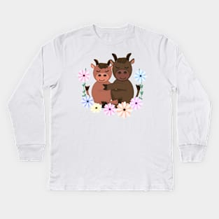 Happy mothers day Kids Long Sleeve T-Shirt